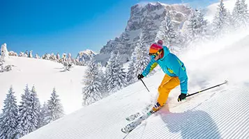 Conocer su nivel de esquí