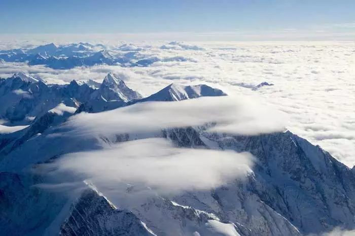 Mont Blanc enneigé
