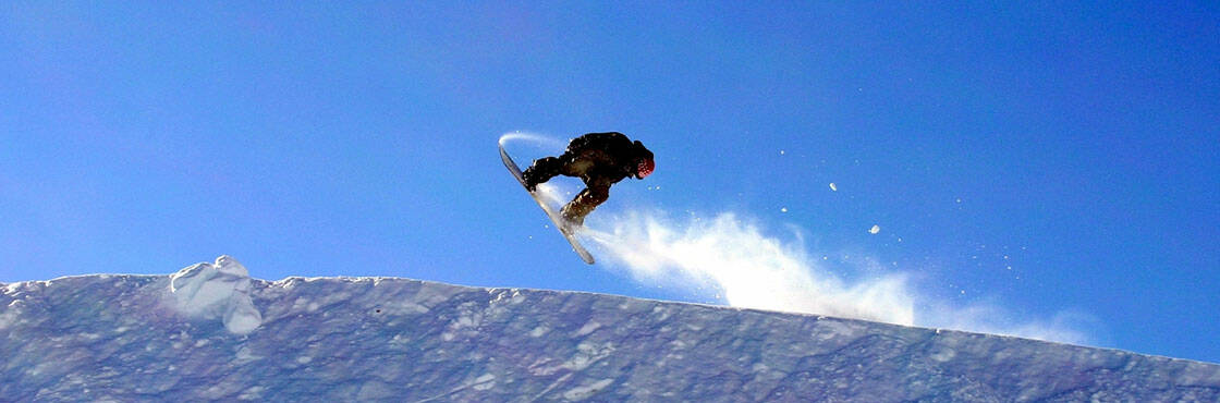 saut a snowboard
