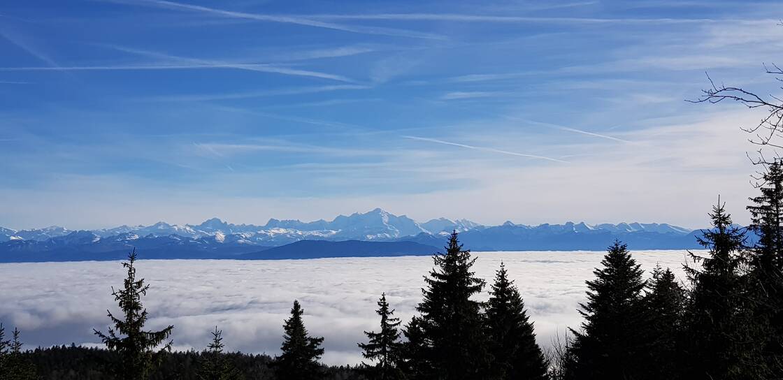 Mijoux Monts-Jura panorama