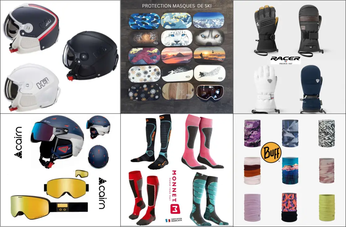 Vous trouvez des articles de sport pour équiper toute la famille chez Sport 2000 Alpes Glisses à Tignes 1800
