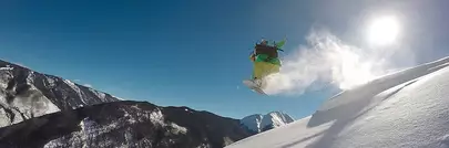 saut à snowboard