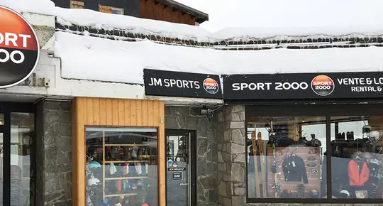 Photo du magasin Sport 2000 JM SPORTS aux 2 alpes