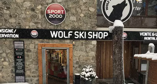 Photo du magasin Sport 2000 Wolf Ski Shop à pra loup