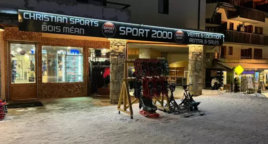 Sport 2000 Christian Sports Bois Méan 1800, LES ORRES
