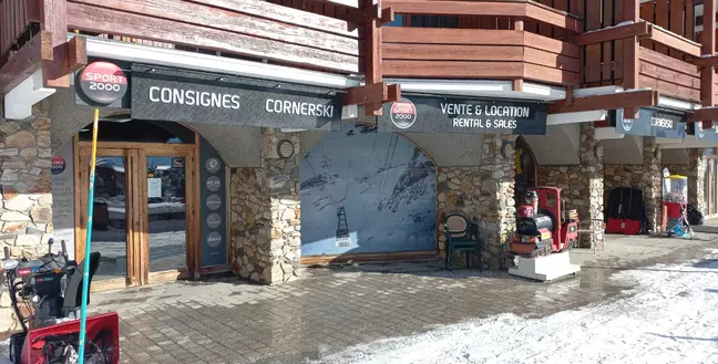 Location ski Alpe d'Huez Sport 2000 CORNERSKI