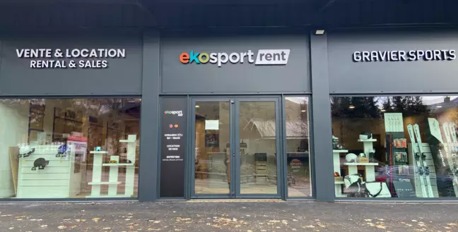 Location de skis, location de VTT Les 2 Alpes Ekosport rent Gravier Sports