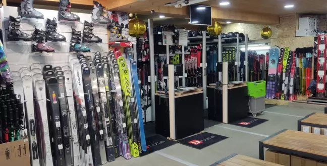 vente location reparation skis snowboards