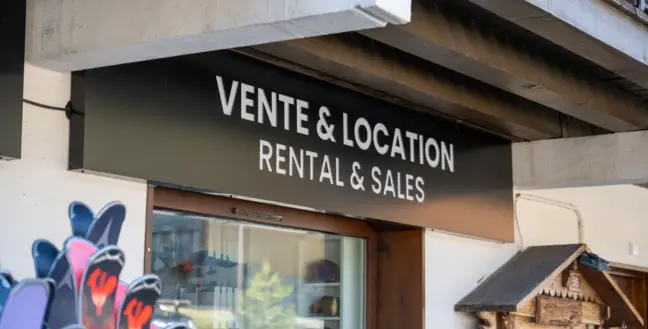 Ekosport Rent Meribel Les Allues ski rental